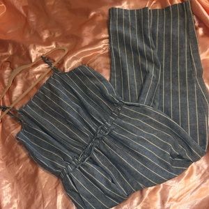 Blue and White One Piece